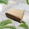 KAnduo 6.5x12 12x16 16x20ft Shade Cloth, Resistant Sun Shade Net 90% Mesh Tarp with HDPE Material and Reinforced Grommets, Sunshade Net(26.2x29.5ft)