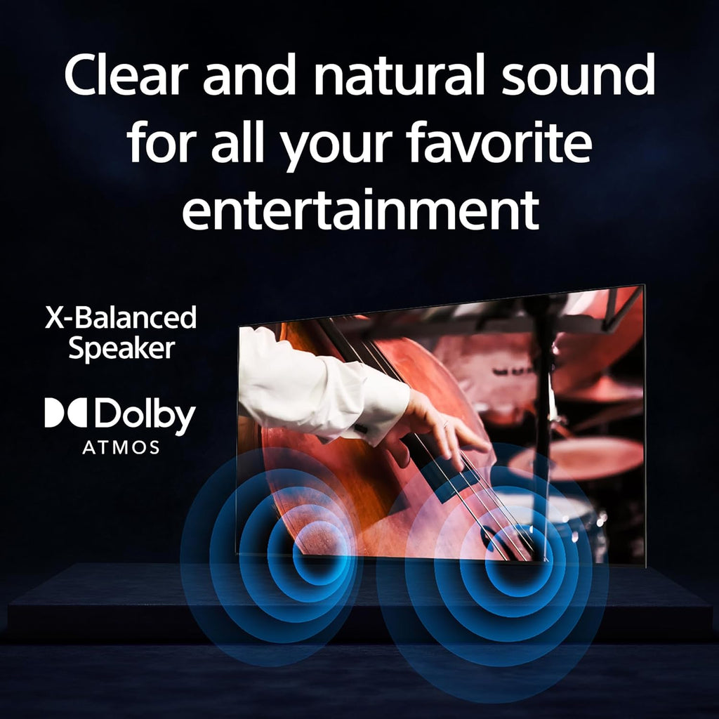 Sony BRAVIA 2 II 43 Inch 4K Ultra HD LED Smart TV with Google TV and Exclusive Features for PlayStation®5 (K-43S20M2)
