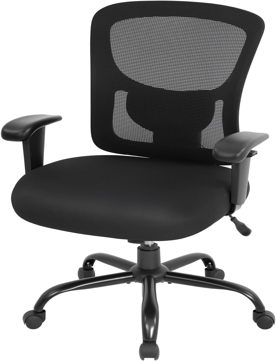 BestOffice Big and Tall Office Chair 500lbs Desk Chair Mesh Computer Chair with Lumbar Support Wide Seat High Back