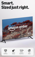 Amazon Ember 40' 2-Series with Fire TV (newest model), HD smart TV with Alexa Voice Remote Enhanced, fast streaming, Dolby Audio, Ambient Experience, free and live TV, find shows faster with Alexa+
