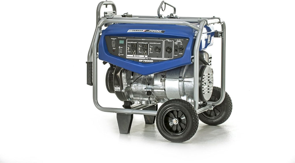 Yamaha EF7200D Generator with Manual Start, 7200-watt