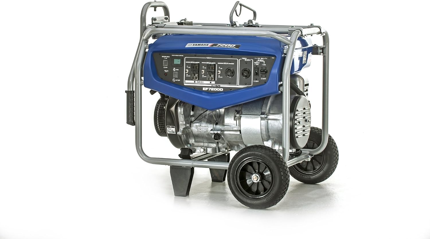 Yamaha EF7200D Generator with Manual Start, 7200-watt