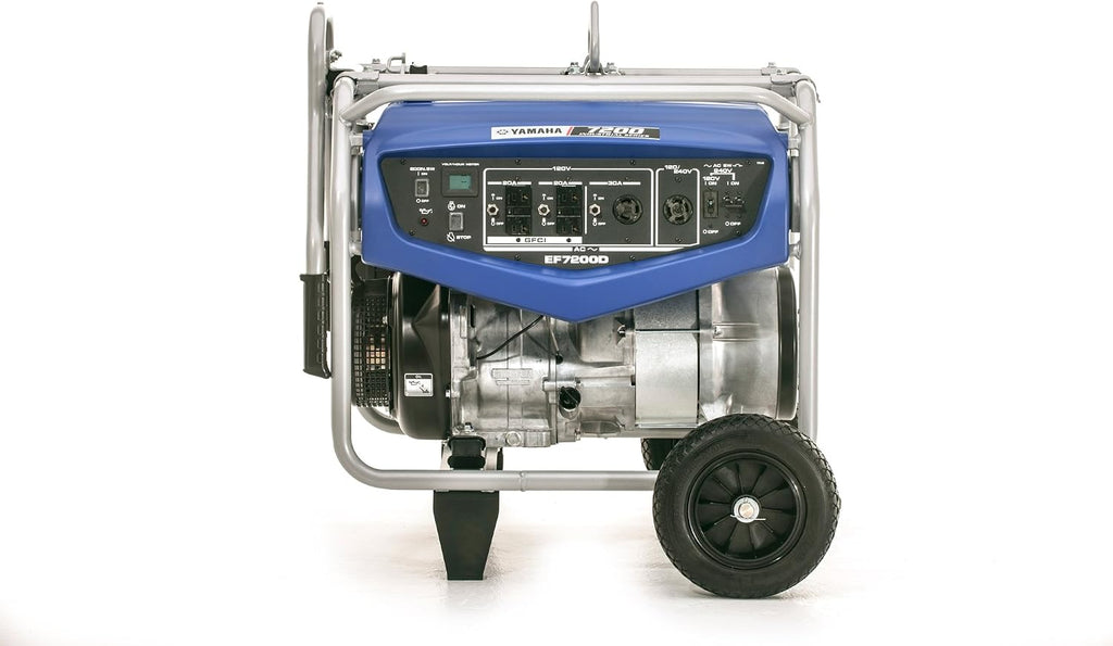 Yamaha EF7200D Generator with Manual Start, 7200-watt