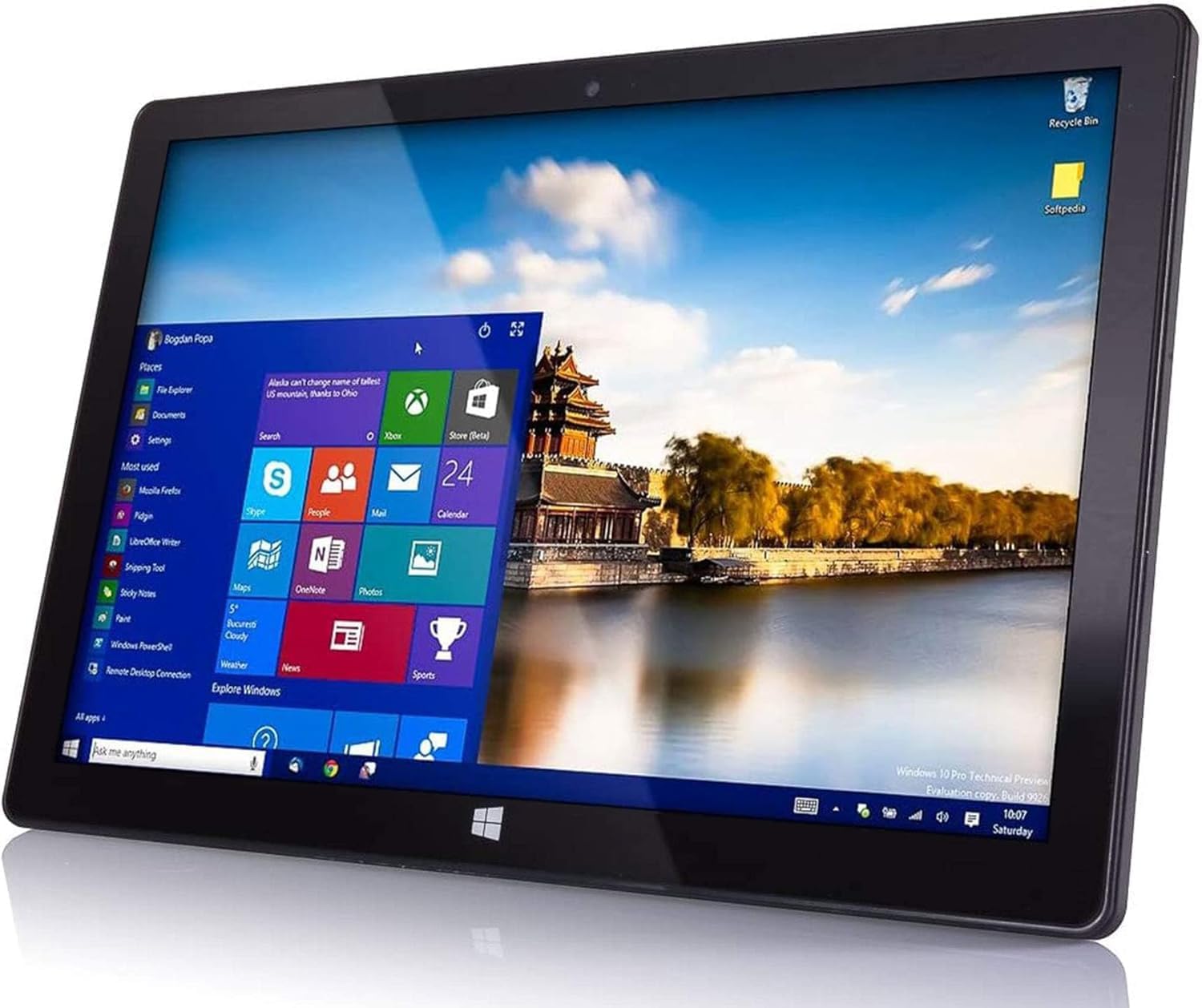 Fusion5 10.1' Windows 11 Tablet PC - FWIN232 Plus Ultra Slim Windows Tablet Computer - Intel 13th Gen, 8GB RAM, Full HD 10 Inch Display, 5G WiFi, USB 3.0, Micro HDMI, Dual Cameras, Bluetooth