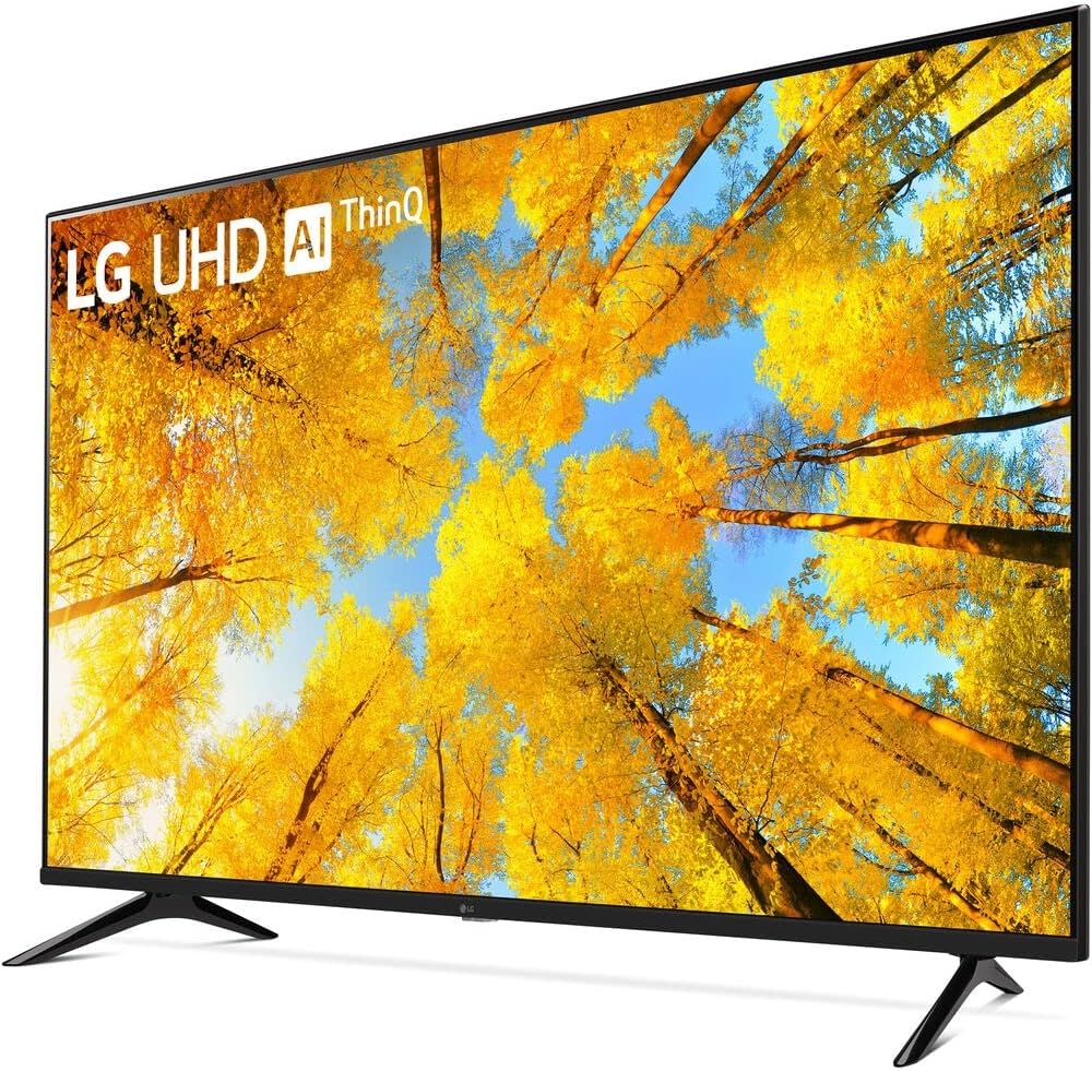 LG 50-Inch Class UQ7570 Series 4K Smart TV, AI-Powered 4K, Cloud Gaming (50UQ7570PUJ, 2022), Black