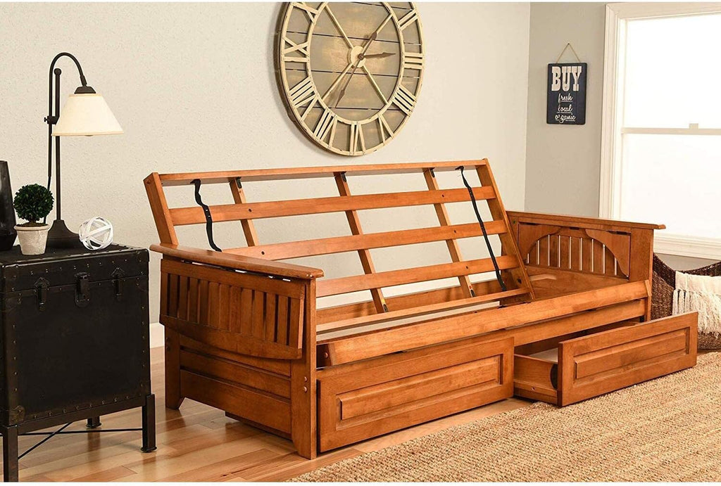 Kodiak Furniture Phoenix Futon Set, Full, Barbados