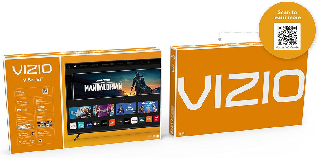 VIZIO 65-Inch V-Series 4K UHD LED Smart TV with Voice Remote, Dolby Vision, HDR10+, Alexa Compatibility, V655-J09, 2022 Model