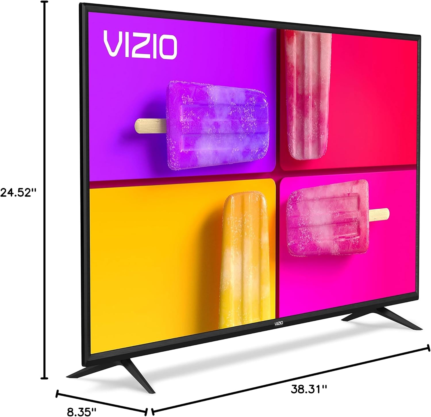 VIZIO 43-Inch V-Series 4K UHD LED Smart TV with Voice Remote, Dolby Vision, HDR10+, Alexa Compatibility, V435-J01, 2022 Model