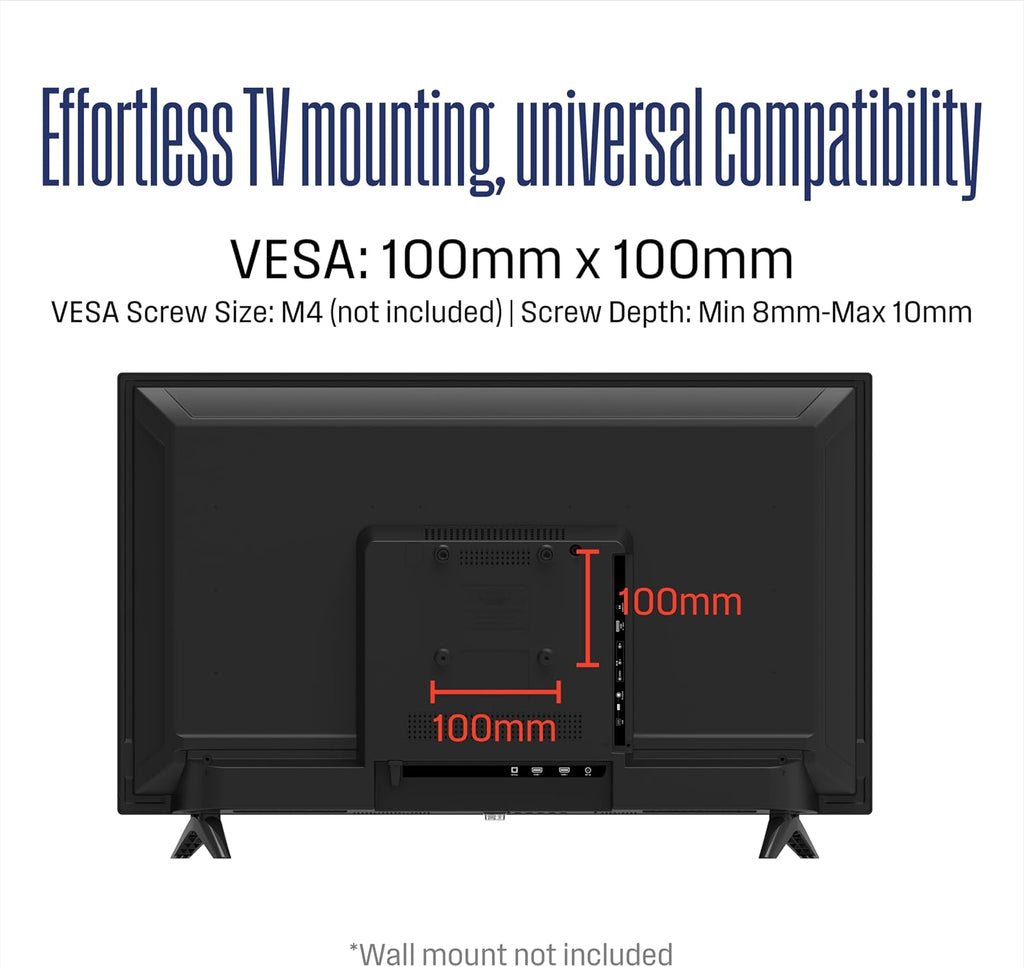 Westinghouse 32 Inch TV, HD LED Small Flat Screen Non-Smart Television, Works with Fire Stick, Roku, Apple TV, TiVo, Xumo, and Streaming Devices