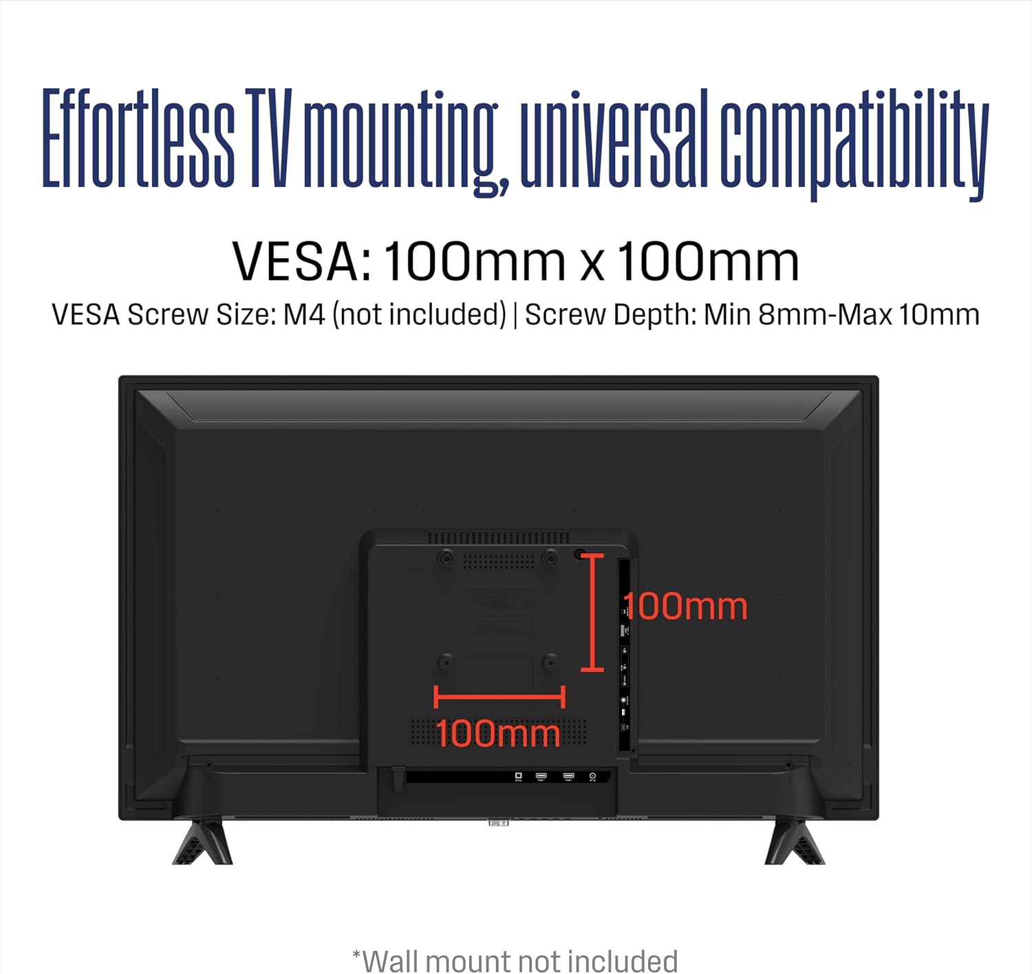 Westinghouse 32 Inch TV, HD LED Small Flat Screen Non-Smart Television, Works with Fire Stick, Roku, Apple TV, TiVo, Xumo, and Streaming Devices