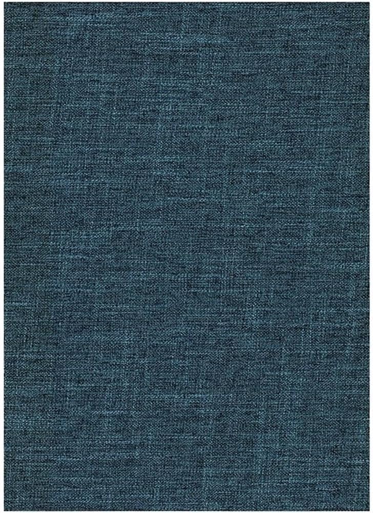 Pemberly Row 8' Full Size Spring Futon Mattress Replacement, Linen Sleeper Sofa Bed Mattress, Aqua Blue-Frame Not Included