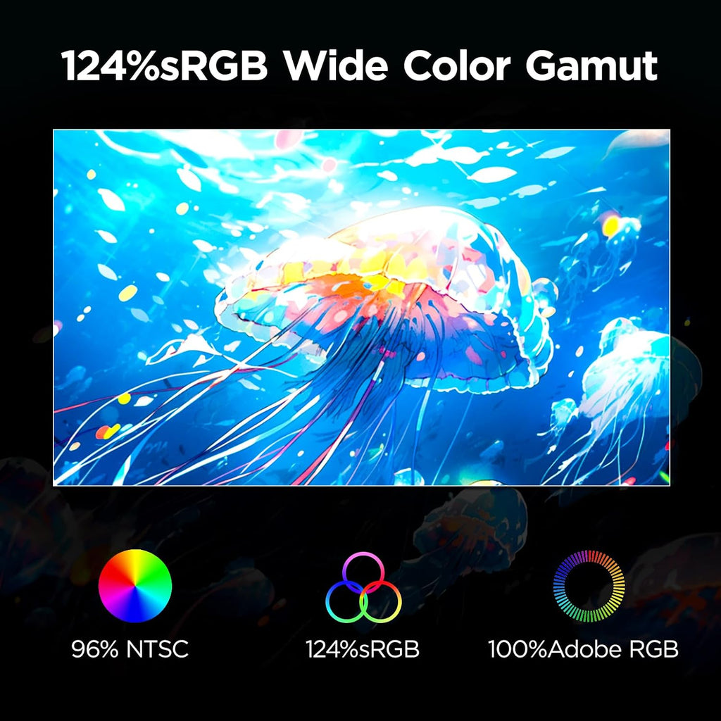 UGEE UE12 11.6 inch Drawing Tablet with Screen, Graphic Tablet with Full-Laminated Screen, 124% sRGB Color Gamut, Battery-Free Stylus & 8 Shortcut Keys, Drawing Pad Compatible with Windows/Mac/Android