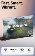 Amazon Ember 43' 4-Series with Fire TV (newest model), 4K Ultra HD smart TV with Alexa Remote, HDR10+, fast processor, Dolby Audio, Ambient Experience, free and live TV, find shows faster with Alexa+