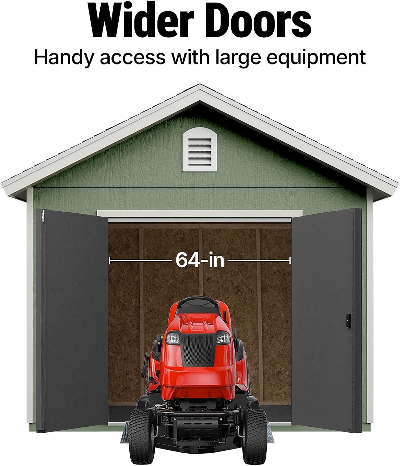 Handy Home Products Fairfax 10x20 DIY Wooden Storage Shed