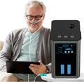 2025 Upgraded Technology Hydrogen Inhalation Machine, 3000ml/Min HO-Separated H2 Generator 3-Outlet Browns Gas Inhaler for Home Therapy