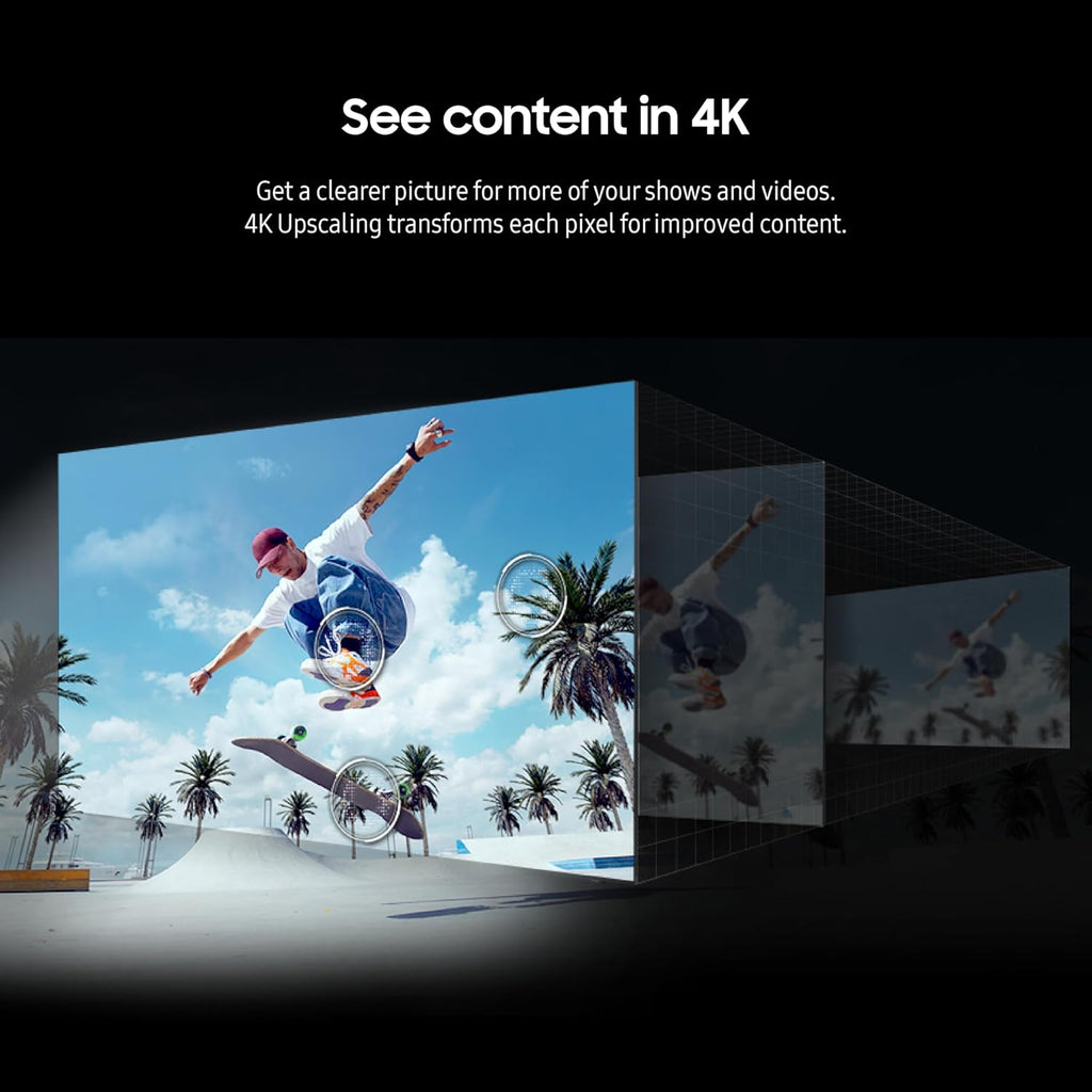 Samsung 98-Inch Class 4K Crystal UHD DU9000 Series HDR Smart TV, Object Tracking Sound Lite, Motion Xcelerator 120Hz, Supersize Picture Enhancer, Mega Contrast, Alexa Built-In (UN98DU9000, 2024 Model)