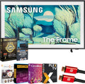 Samsung 50' The Frame LS03FA QLED 4K TV 2025 Art Mode, Vision AI | CPS Exclusive 26 Month Protection, 2X HDMI Cables, Premiere Movies Streaming & Deco Gear Complete Home Theater Beginner's Guidebook