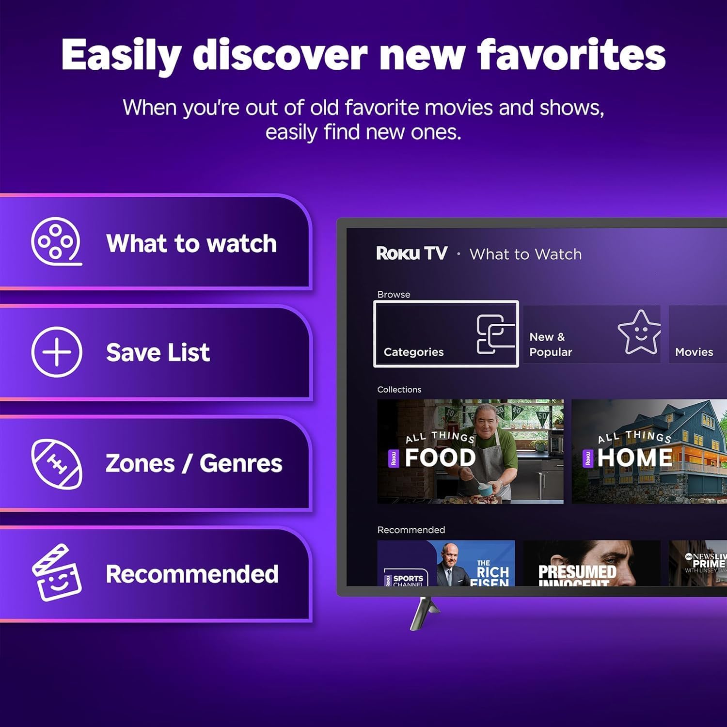 Roku 40-Inch Select Series Full HD Smart TV Bundle – 1080p LED Display, Dolby Audio, Compatible with Alexa, Voice Remote, Bluetooth Mode, w/AUX HDMI Cable, CPS 1-Year Protection Plan + Streaming kit