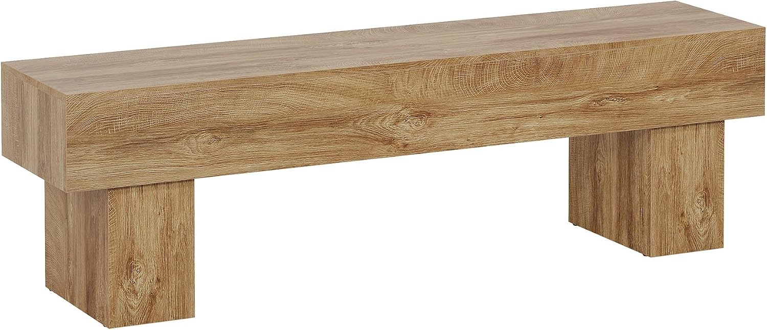 Tribesigns 63' TV Stand, Farmhouse Entertainment Center, Low TV Console Table for Living Room, Long Media Console Television Stands for 55/60/65 Inch TV