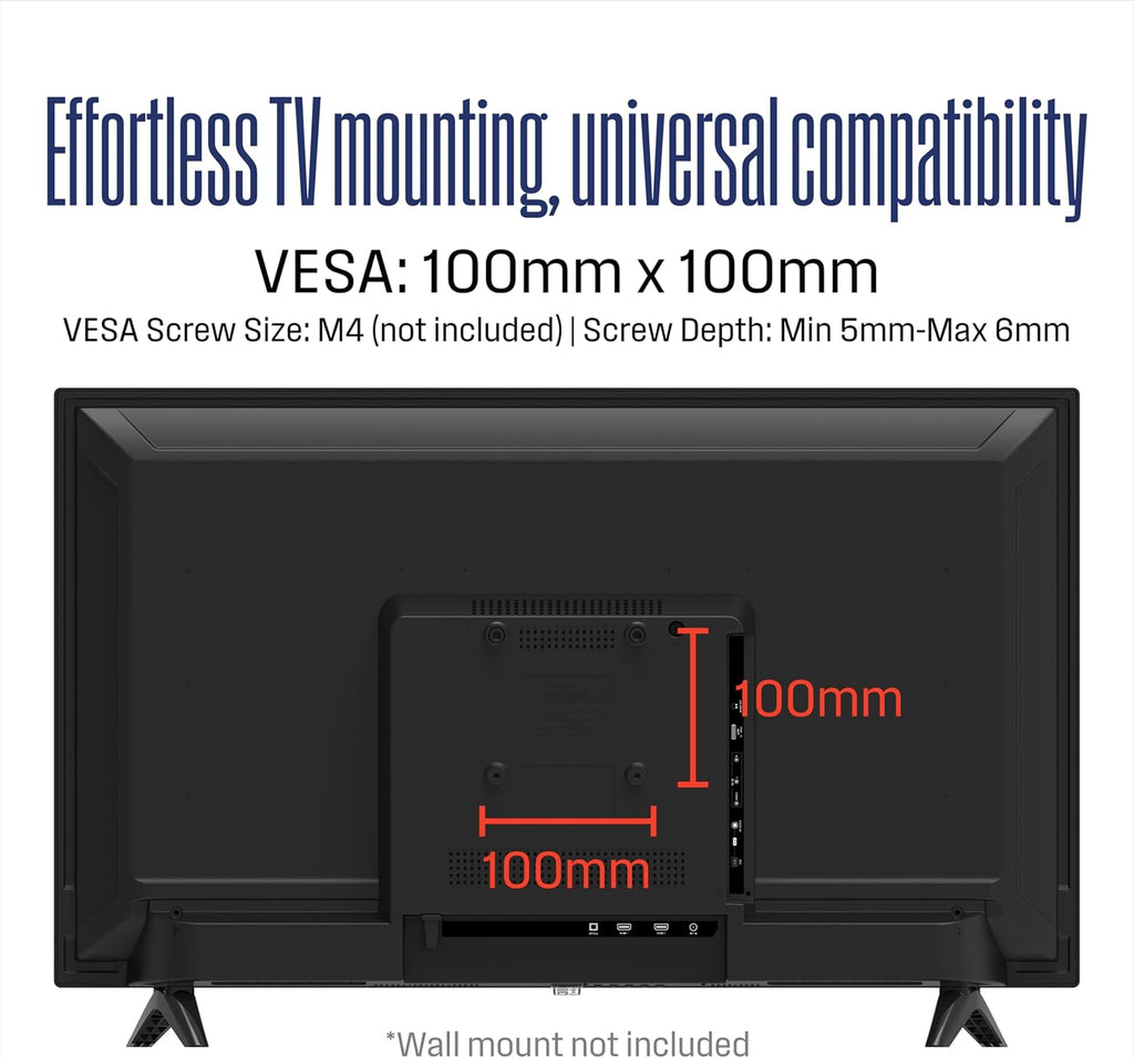 Westinghouse 24 Inch TV, HD LED Small Flat Screen Non-Smart Television, Works with Fire Stick, Roku, Apple TV, TiVo, Xumo, and Streaming Devices