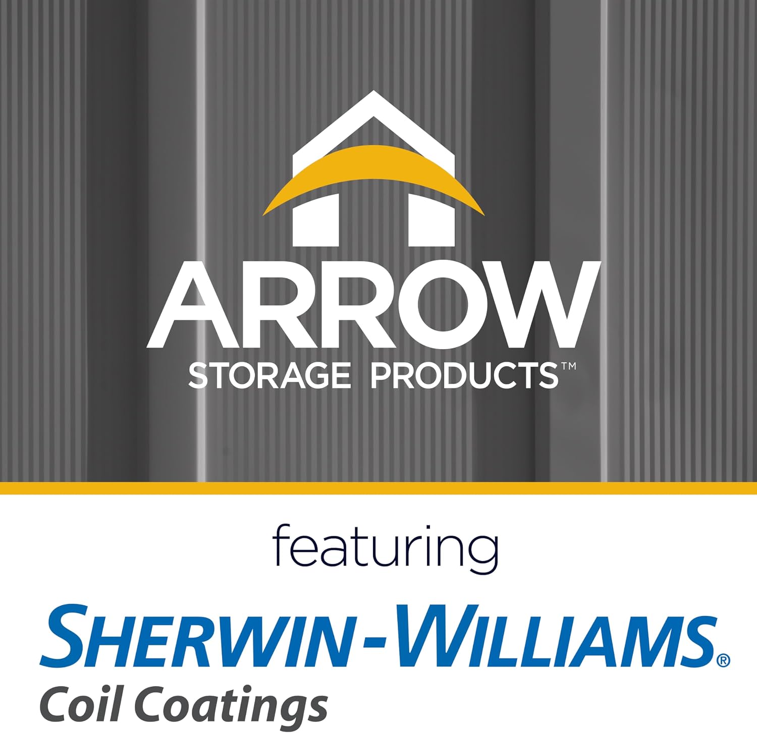 Arrow Classic Steel Storage Shed, 10x12, Charcoal