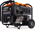 Generac 12,500 Starting Watt Tri-Fuel Portable Generator, Electric Start, Gas Propane Natural Gas, COsense Carbon Monoxide Detection, 9.5 Hour Runtime, Home Backup Emergency, 49-State Compliant
