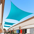 Royal Shade 12' x 16' Turquoise Rectangle Square Sun Shade Sail Order to Make RTAPR0812 Canopy, UPF50+ 95% UV Blockage, 200GSM Commercial Standard Heavy Duty, 3 Years Warranty (We Make Custom Size)