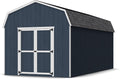 Little Cottage Co. 10x20 Value Gambrel Barn with 6 ft. Sidewalls with Floor, Outdoor Wood Storage Shed Do-It-Yourself Precut Kit