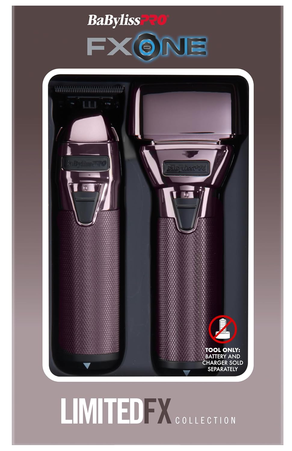 BaBylissPRO® FXONE Tool ONLY Hair Trimmer + Electric Double Foil Shaver Sets