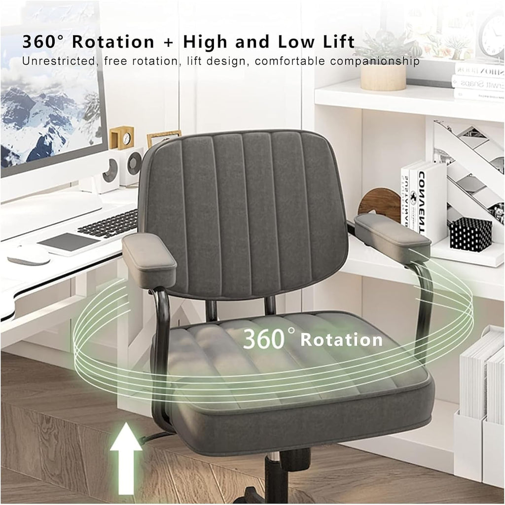 Chair Computer Chair Office Chair, Computer Desk Chair, Padded Comfy Gaming Chair, Breathable Work Swivel Chair - Max Capacity 400Lbs