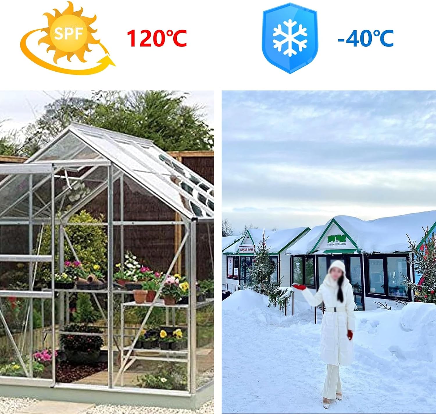 5mm Transparent Polycarbonate Sheet, Plastic Roof Panels, Patio Roof Cover, Clear Plastic Sheet Acrylic Board, for DIY Projects, Art, Display Usef(60x150cm/24x59in)