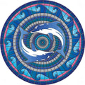 Decorative Pool Art - Poolmat - 50+ Designs Easy to Install and Remove