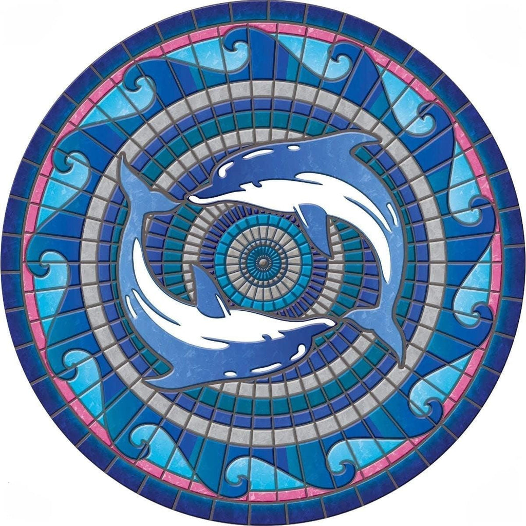 Decorative Pool Art - Poolmat - 50+ Designs Easy to Install and Remove