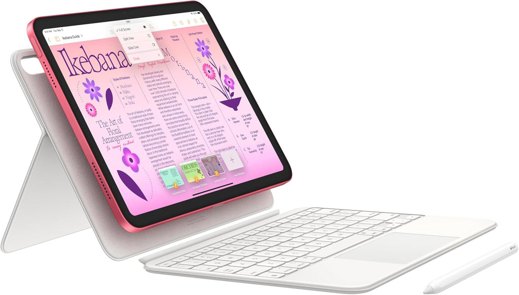 Apple iPad (10th Generation): with A14 Bionic chip, 10.9-inch Liquid Retina Display, 64GB, Wi-Fi 6, 12MP front/12MP Back Camera, Touch ID, All-Day Battery Life – Silver