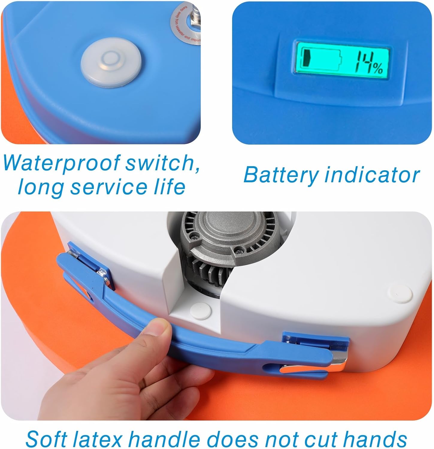 Base Upgraded Scuba Diving Ventilator Tankless Diving System,Portable Rechargeable Scuba Diving Tank, Waterproof Air Compressor，Swimming Pool Toys Diving Toys,Dive Without Tanks