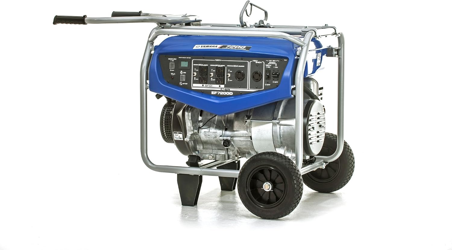 Yamaha EF7200D Generator with Manual Start, 7200-watt