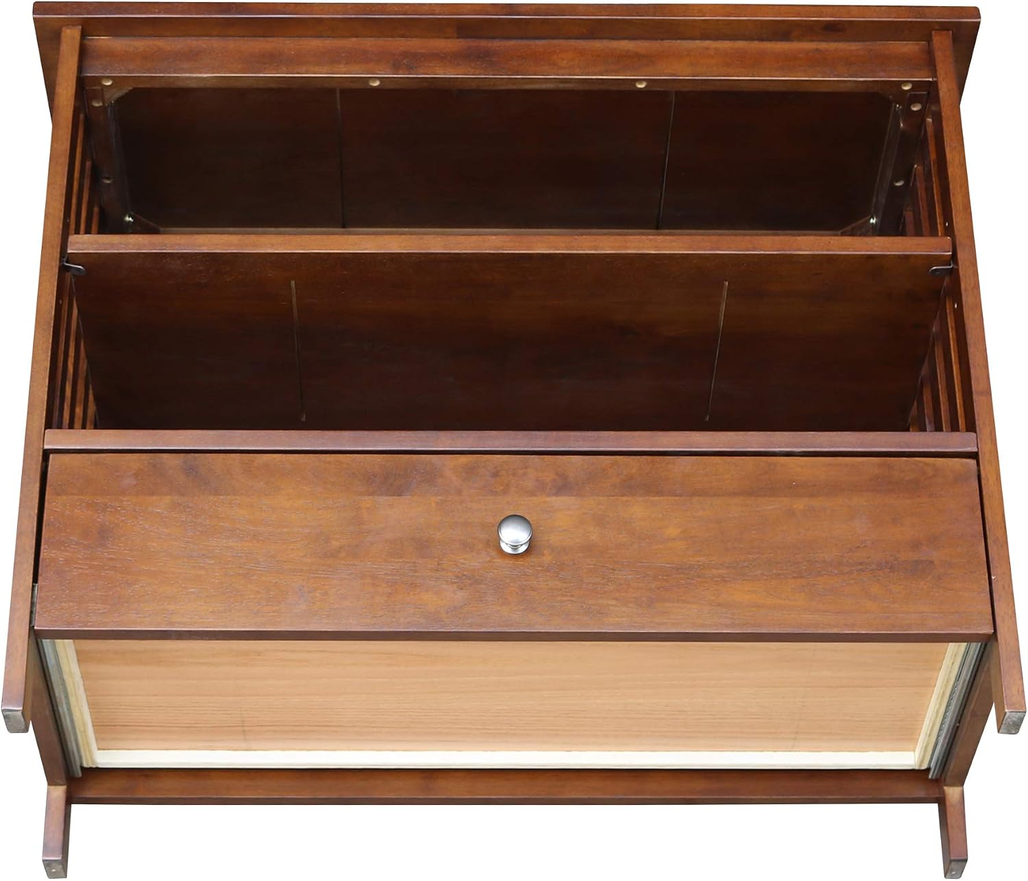 Solid Wood Mission Corner Enteinment/TV Stand, Espresso