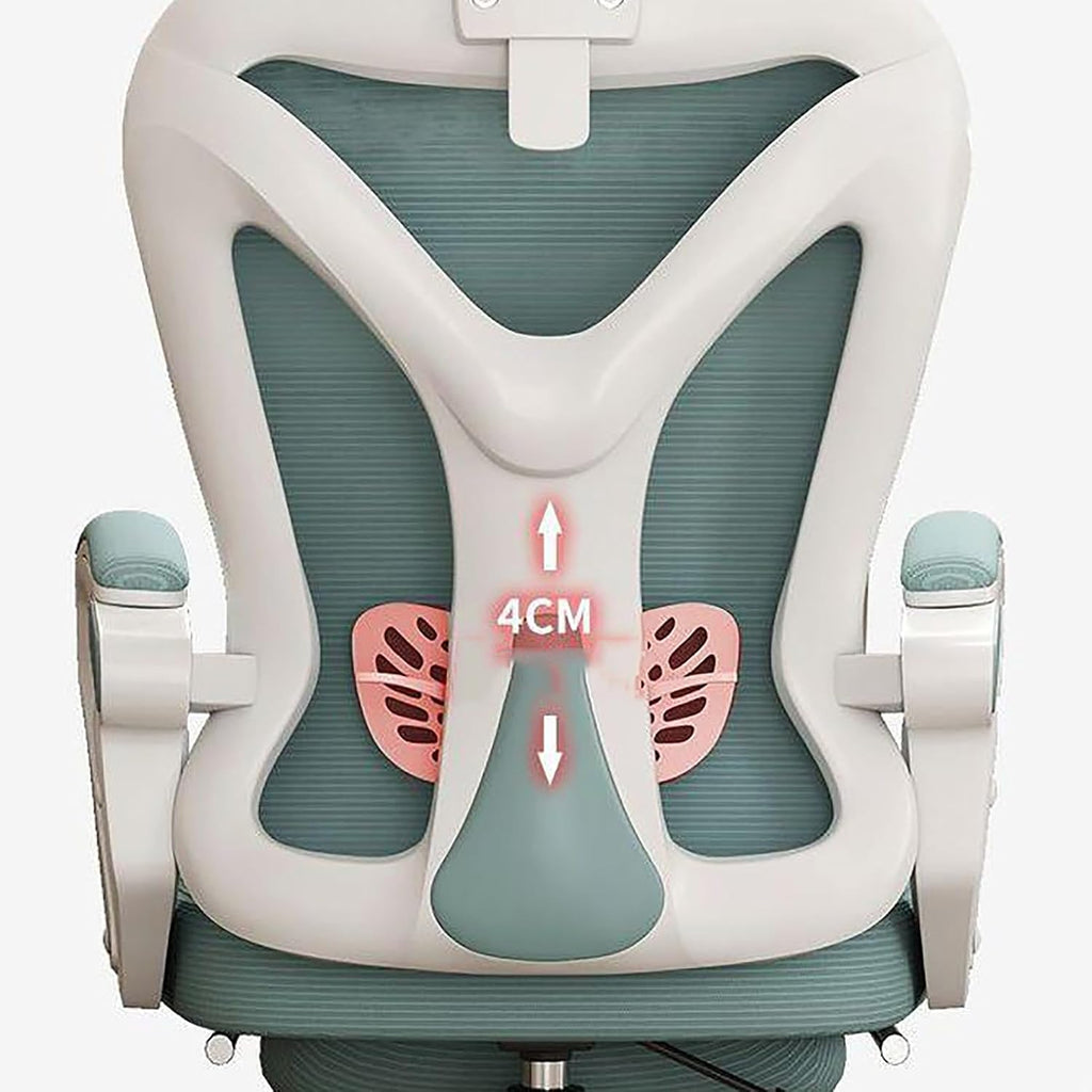 Office Chair, Mesh Ergonomic, High Back, Modern Style, Adult Gaming Chair, 400 lbs Weight Capacity, Pu Leather Seat, Adjustable Armrests, Lumbar Support, 360 Swivel, Heavy Duty