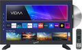 Supersonic SC-1926DVD 19-inch LED Smart HDTV w/DVD Player, 3X HDMI, 1080p, WiFi, USB, AC/DC Compatible for Home, Kitchen, or RV Camper, DC Car Cord Included (SC-1926SDVD –19' Smart TV/DVD Combo)