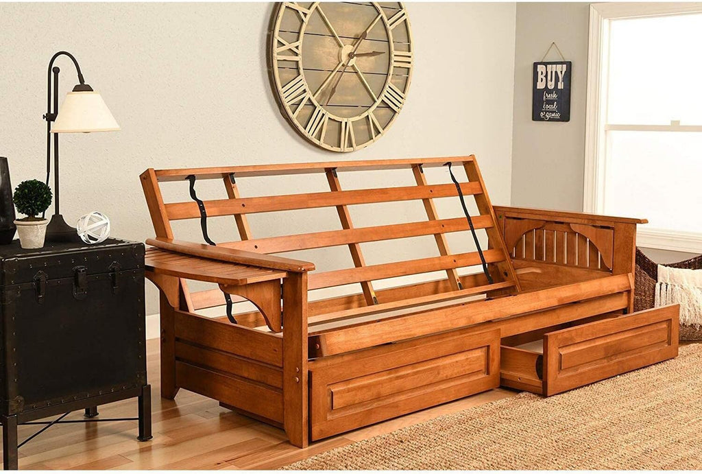 Kodiak Furniture Phoenix Futon Set, Full, Barbados