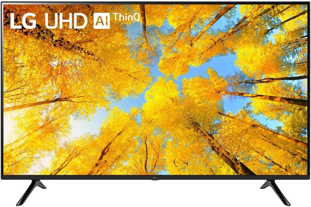 LG 50-Inch Class UQ7570 Series 4K Smart TV, AI-Powered 4K, Cloud Gaming (50UQ7570PUJ, 2022), Black