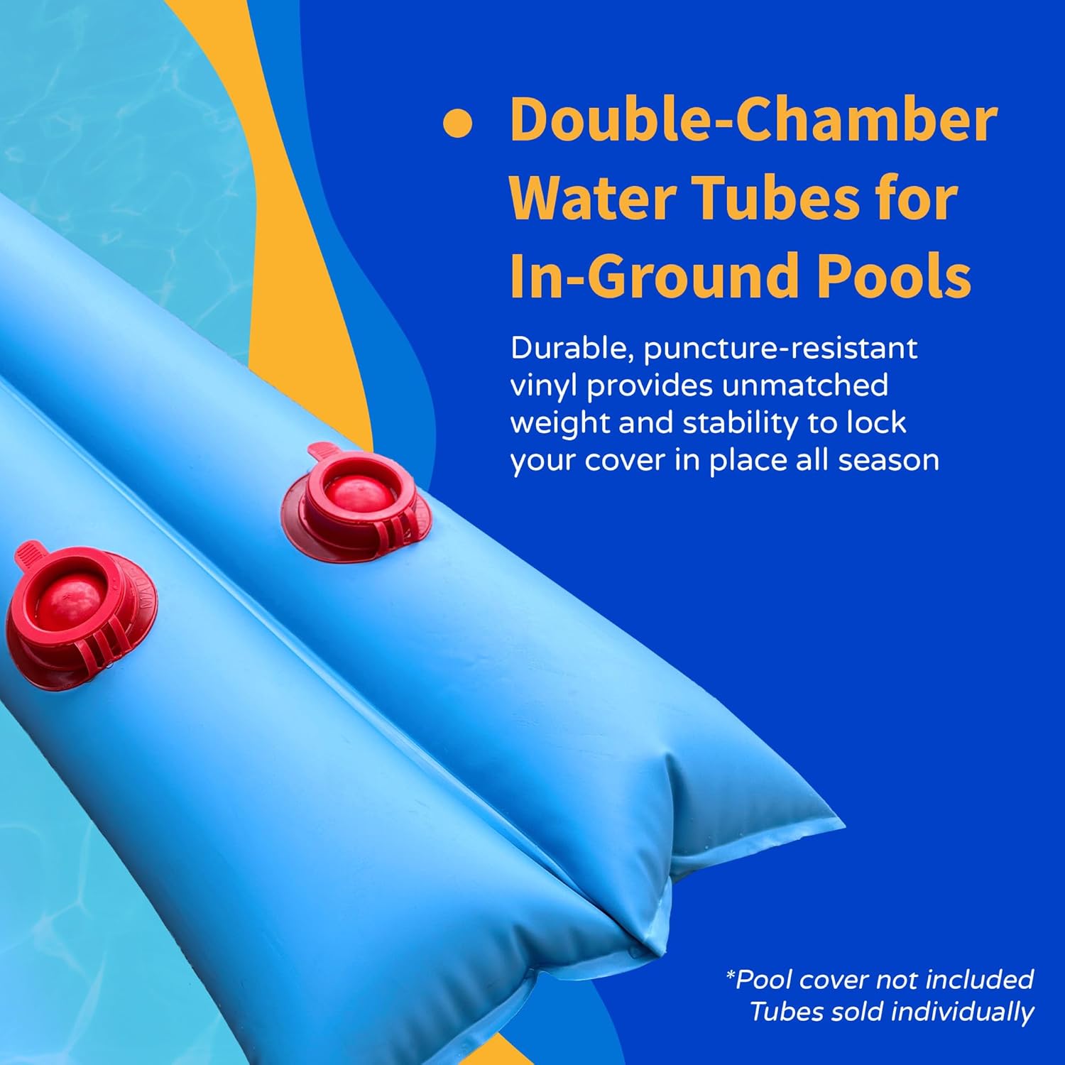 Blue Wave 8-ft Double Water Tube for Winter Pool Cover- 5 Count (Pack of 7)