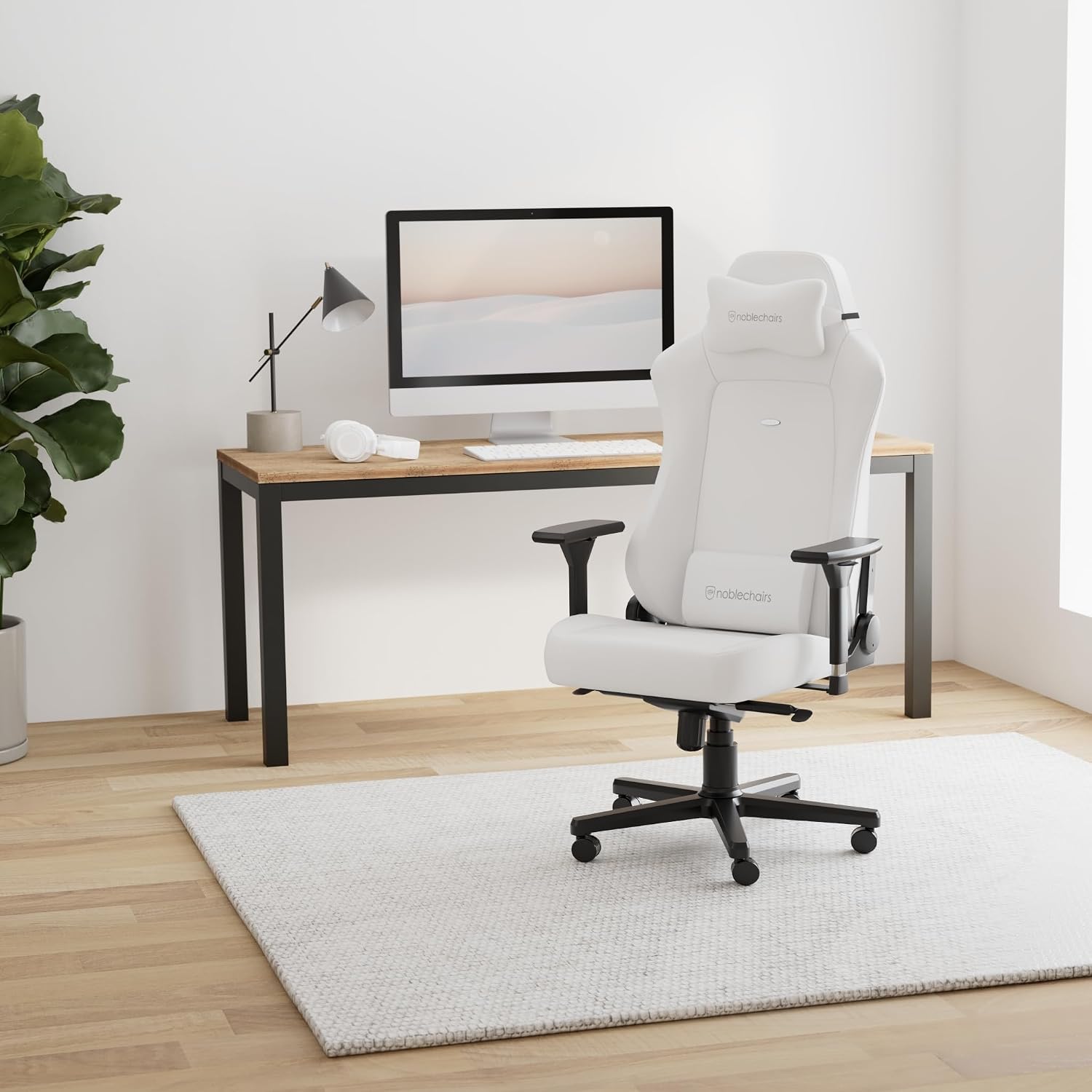 noblechairs Hero Gaming Chair - White Edition