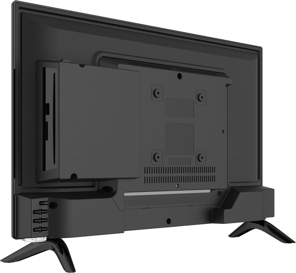 Supersonic SC-2426SDVD 24-inch LED Smart HDTV w/DVD Player, ATSC & NTSC System, 3X HDMI, 1080p, WiFi, USB, Multi Language OSD, AC/DC Compatible for Home, Kitchen, or RV Camper, DC Car Cord Included