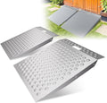 WHALEMOTOR Shed Ramp 2PC, Loading Ramp for Riding Mower, 29' L x48 W, 1500 lbs Capacity, Shed Storage Ramps for Sheds, Garages, Barns, ATV, Lawnmower, Golf Cart, Sturdy Anti-Slip Ramps