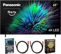Panasonic TV-65W70BP W70 Series 65 inch LED 4K Ultra HD Smart Fire TV Bundle with 2X 6FT Universal 4K HDMI Cable, Theater Essentials and CPS Exclusive 26 Month Protection Pack (BEACH-CPS-26M1000ATV)