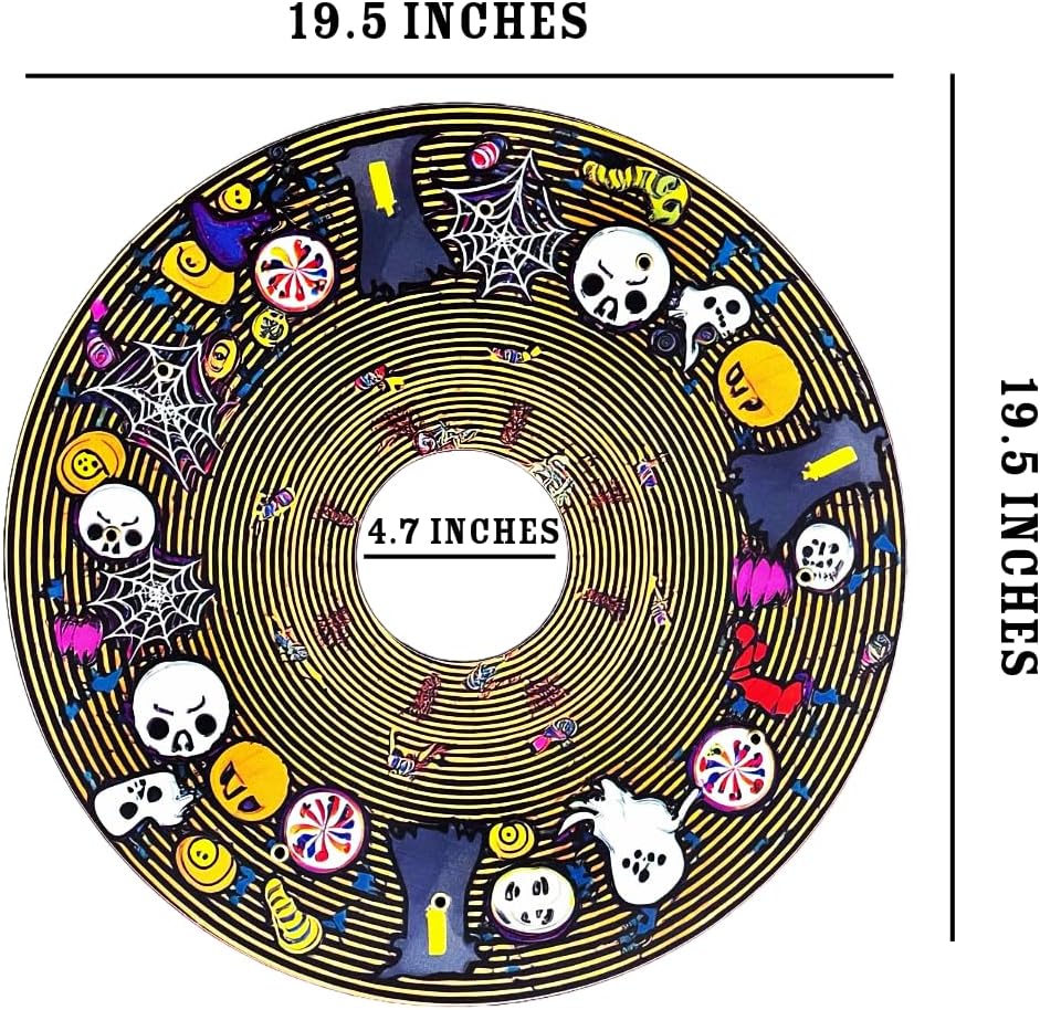 Designer Halloween Cover for Wheelchair Wheels for Adults & Kids, Skull and Spider Web Designs, Easy Install/Remove, Lightweight, (Halloween Fun)