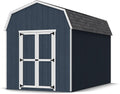 Little Cottage Co. 8x14 Value Gambrel Barn with 6 ft. Sidewalls with Floor, Outdoor Wood Storage Shed Do-It-Yourself Precut Kit