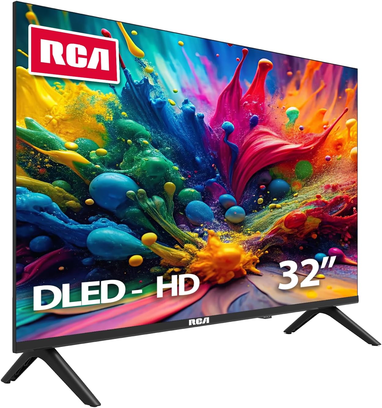 RCA 32-Inch HD Smart Google TV, Frameless LED Display with HDR10, Wi-Fi and Bluetooth, Google Assistant Built-in, Compatible with Alexa