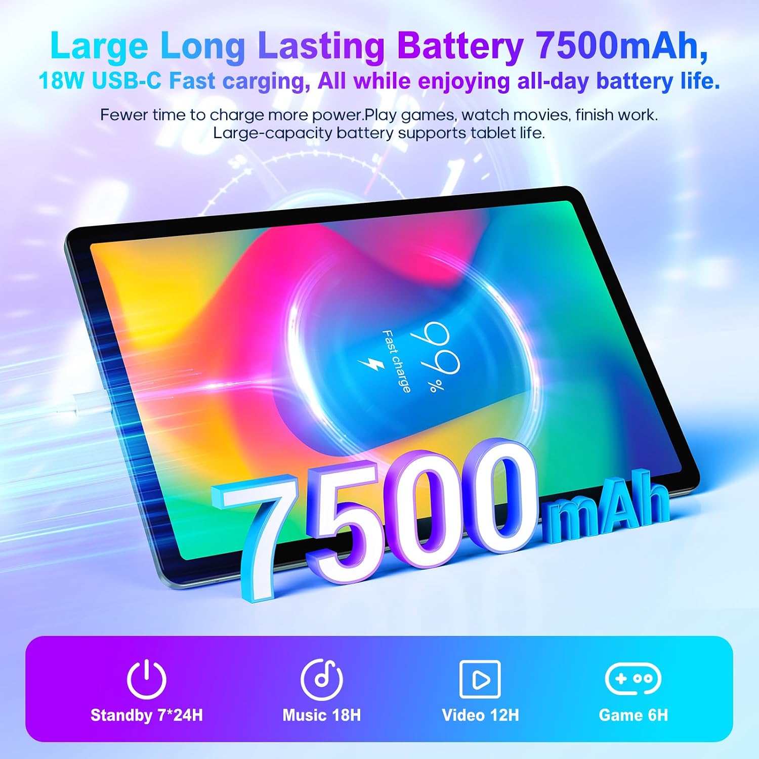AISLPC 11 Inch Tablet Android 13 Tablets 16GB RAM+256GB ROM+1TB Expand Octa-Core Tablets PC with Dual SIM Card Slot, 2K 2000 x 1200 Display, 8+13MP Dual Camera, Bluetooth5.0, GPS, 5G/2.4G WiFi